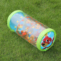Inflatable Baby Activity Crawling Roller Toy With Rattle and Ball Early Educational Infant Toy Beginner Crawl Along Babies Games