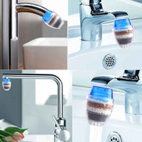 Home Kitchen Clean Faucet Tap Activated Carbon Water  Purifier 5 Layer Faucet Filter Clean Water Home Improvement Water Filter