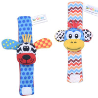 Baby Toys 0 6 12 Months Cute Stuffed Animals Baby Rattle Socks Wrist Baby Rattles Newborn Toys Make Sounds Games For Babies