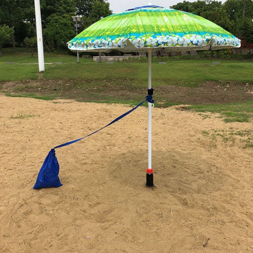 Beach Umbrella Sand Anchor Outdoor Camping Grass Auger Spiral Stand Storage Holder Heavy Duty Patio Lawn Home Garden