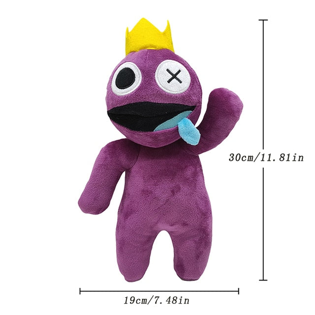 New 30cm Rainbow Friends Plush Toy Cartoon Game Character Doll Blue Monster Soft Stuffed Animals Toys Children Christmas Gifts