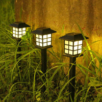 LED Solar Light Waterproof Outdoor Lawn Lamps Pathway Landscape Walkway Path Yard Patio Garden Decoration Solar Power Lights