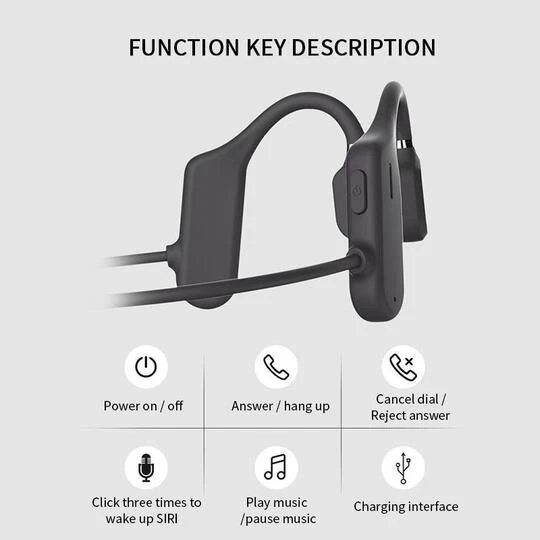 Bone Conduction Headphones ™ | Bluetooth and waterproof