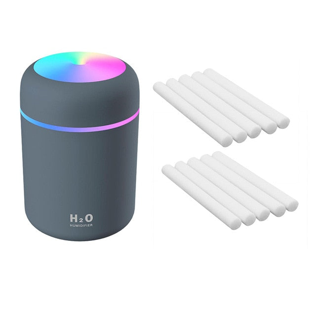 Portable 300ml Humidifier USB Ultrasonic Dazzle